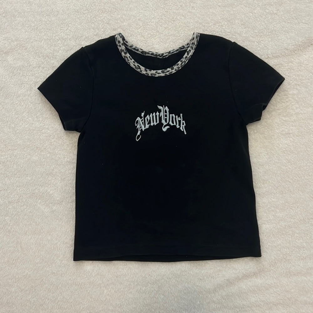 Brandy Melville New York Cropped Top